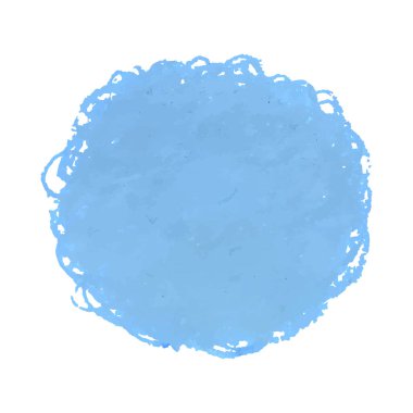 Beyaz arkaplanda soyut palstel leke izole