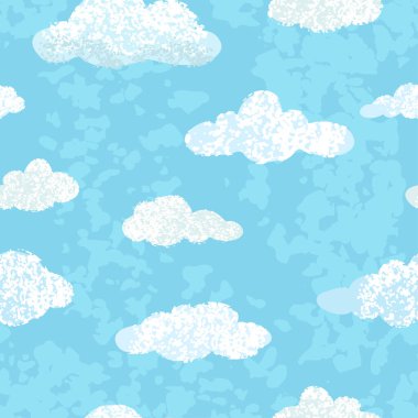 Mavi gökyüzü ile soyut desensiz arkaplan