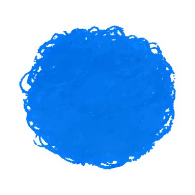 Beyaz arkaplanda soyut palstel leke izole