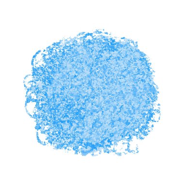 Beyaz arkaplanda soyut palstel leke izole