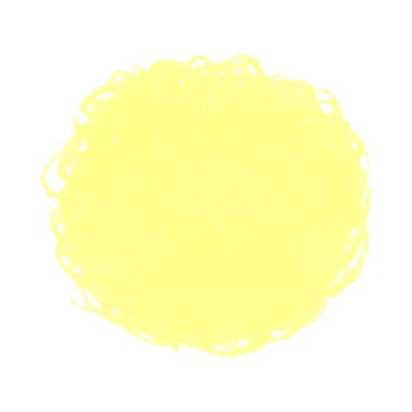 Beyaz arkaplanda soyut palstel leke izole