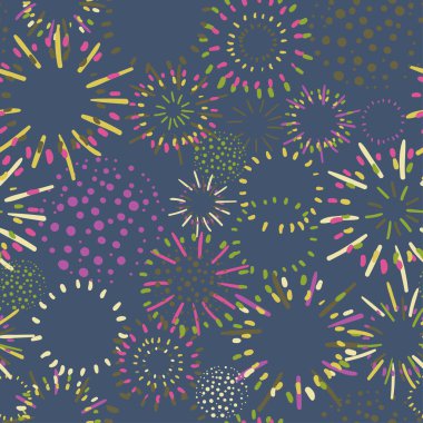 Koyu arkaplanda havai fişekler olan pürüzsüz renksiz arkaplan