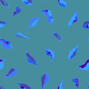 Yeşillik ve bitkilerle renksiz desen