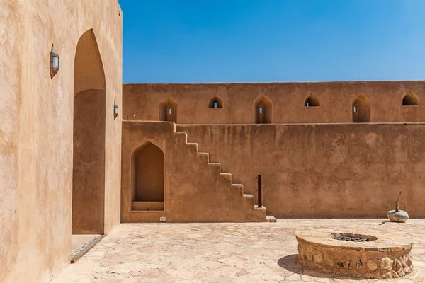 Střední Východ Arabský Poloostrov Omán Dakhiliyah Bahla Října2019 Schody Uvnitř — Stock fotografie