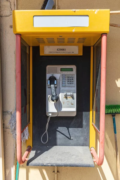 Middle East Arabian Peninsula Oman Dakhiliyah Bahla Outdoor Pay Phone — Stock Photo, Image