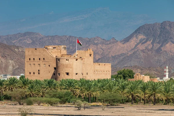 Middle East, Arabian Peninsula, Oman, Ad Dakhiliyah, Bahla. Jabreen Castle in Bahla, Oman.