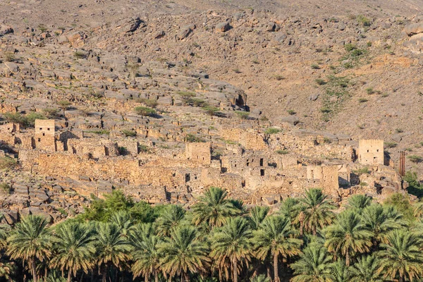 Moyen Orient Péninsule Arabique Oman Dakhiliyah Hamra Les Ruines Ancien — Photo