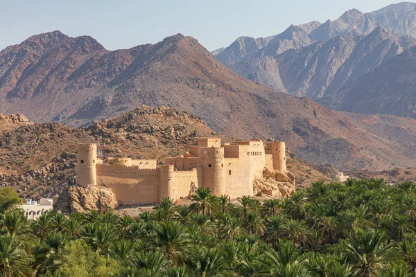 Střední Východ Arabský Poloostrov Omán Batinah South Nakhal Nakhal Fort — Stock fotografie