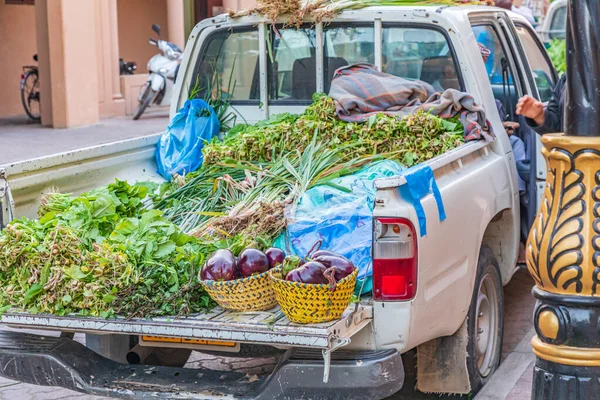 Oriente Medio Península Arábiga Omán Dakhiliyah Nizwa Verduras Que Venden — Foto de Stock
