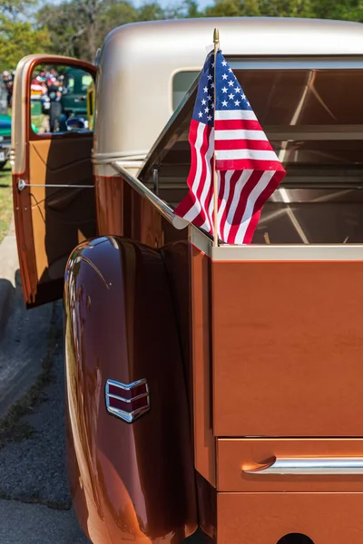 Marble Falls Texas Verenigde Staten April 2021 Amerikaanse Vlag Een — Stockfoto