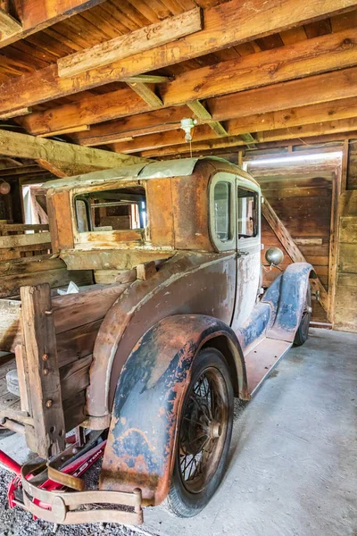 Latah Washington Usa May 2021 Rusted Vintage Ford Model Pickup — Stock Photo, Image