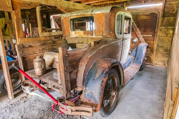 Latah Washington Usa Mai 2021 Verrosteter Oldtimer Ford Model Pickup — Stockfoto