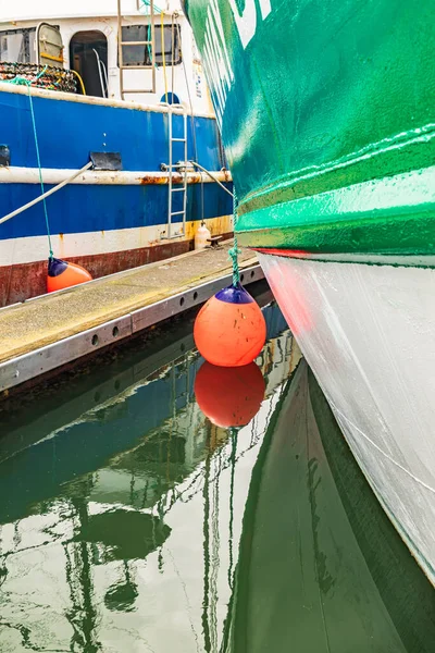 Coos Bay Oregon Usa May 2021 Detail Fishing Boats Coos — Stock Photo, Image