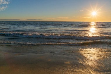 Kuzey Amerika, Meksika, Nayarit, Buceras. Okyanus batımı