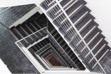 Soyut merdiven kalıbı.