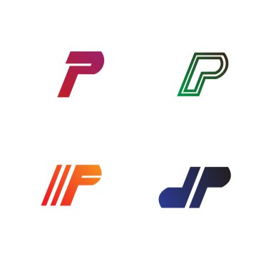 P. Logotürü için Logo Şablonları