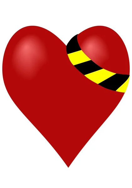 Kırmızı kalp tehlikede, fark etmez önleme