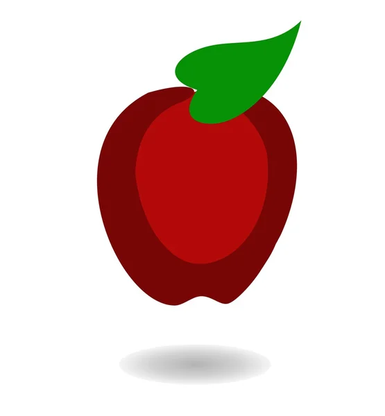 Taze kırmızı elma.