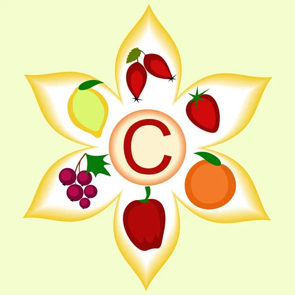 C vitamini, meyve karışımı