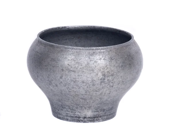 Gietijzeren pot, ketel — Stockfoto