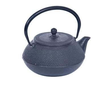 Eski döküm çaydanlık