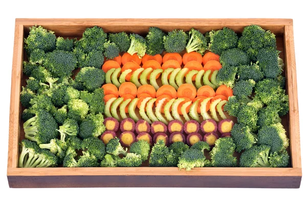 Carrot, celery and broccoli — Stock Photo, Image