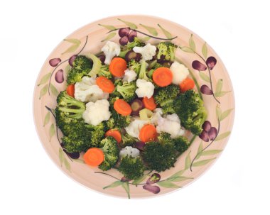 Pişmiş sebze Buhar