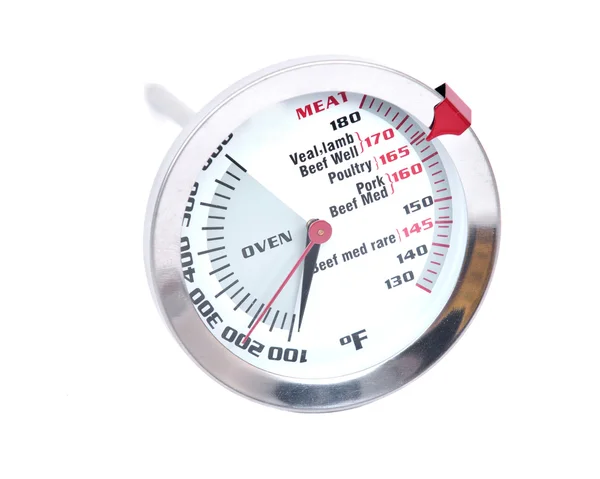 Термометр для приготовления мяса — стоковое фото