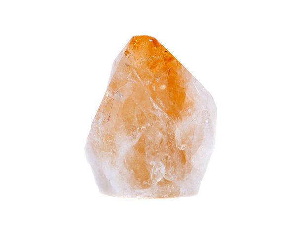 Citrine point stone healing crystal