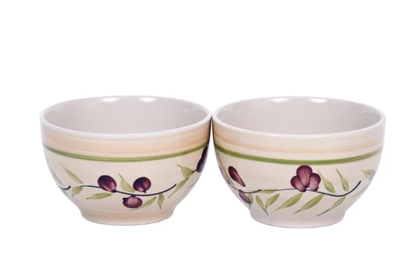 Two painted bowls — Stock Photo, Image