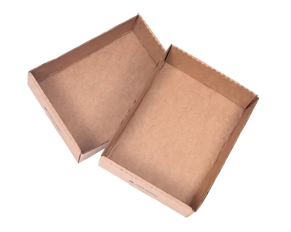 Відновлений картонні коробки — стокове фото