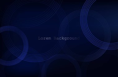 Dinamik noktalı soyut mavi arkaplan. sunum için vektör tasarımı.