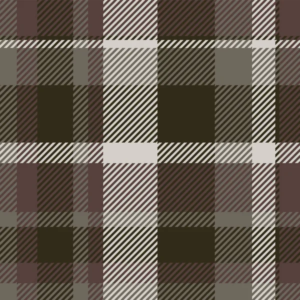 Brown seamless plaid tartan pattern, colorful natural fabric swatch, textile, geometric background
