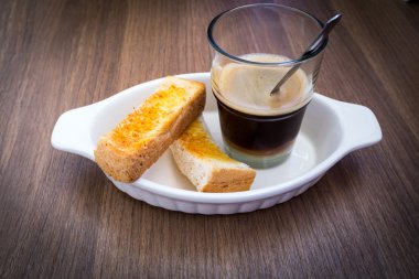 Kapuçino tost Tay stlye ile