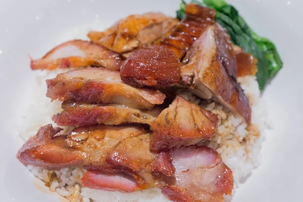 Çince Barbekü domuz ve ördek kızartma