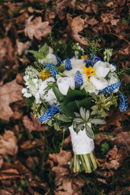 Güzel düğün buketi