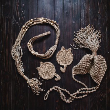 Örgü makrome mallar