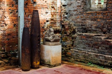 İçinde Asya tapınak kalıntıları