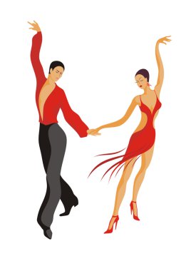Çift dansları ça