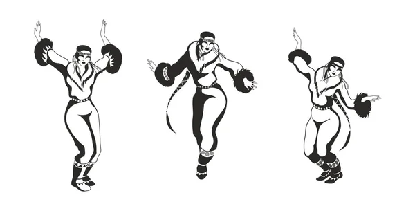 Çukçi kızlar dancing_Set