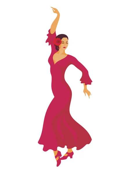 İspanyol Flamenko dans