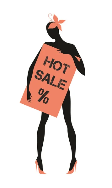 A venda quente — Vetor de Stock
