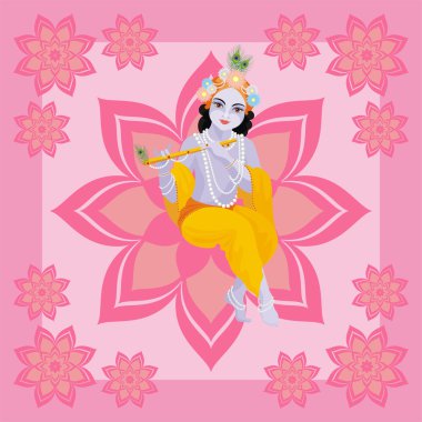 Krishna janmashtami kartı