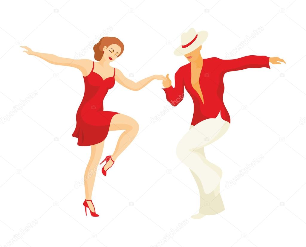 The salsa dance Stock Vector Image by ©belova8516.yandex.ru #116857042