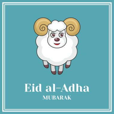Tebrik kartı Eid al Kurban Bayramı