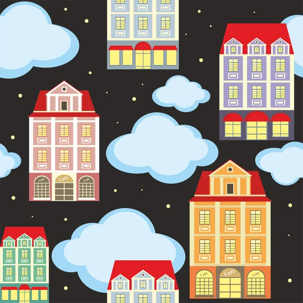 old city night pattern