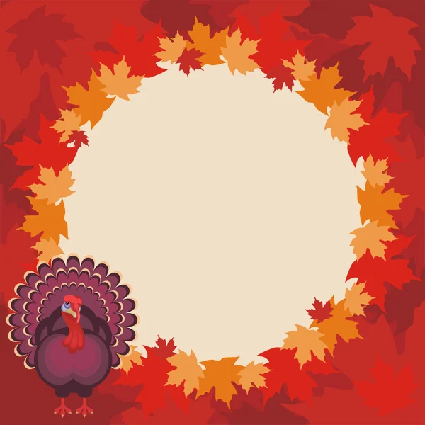 Thanksgiving day background — Stock Vector