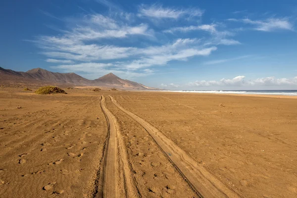 Cofete beach, Fuerteventura, Kanarya Adaları, İspanya