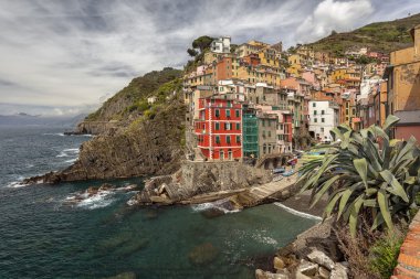 Riomaggiore, Cinque Terre, Liguria, İtalya