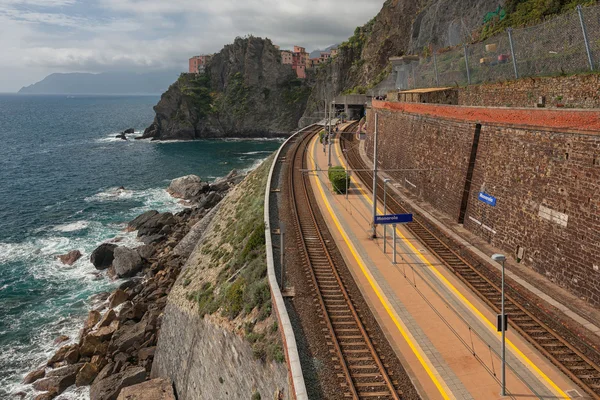 Maarola, cinque terre, italy — стокове фото